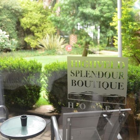 Highveld Splendour Boutique Bed And Breakfast Ermelo Εξωτερικό φωτογραφία