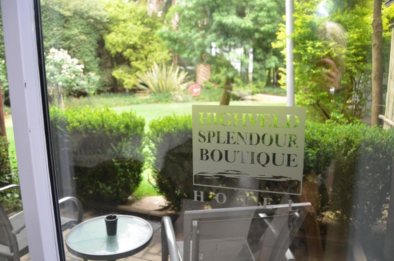 Highveld Splendour Boutique Bed And Breakfast Ermelo Εξωτερικό φωτογραφία